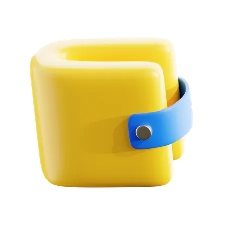 Wallet 3 D Icon Which Can Be Used For Various Purposes Such As Websites Mobile Apps Presentation And Others 3D Icon