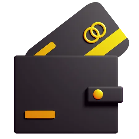 Wallet and Mastercard  3D Icon