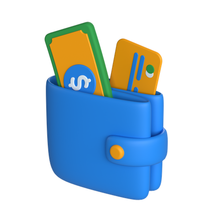 Wallet  3D Icon