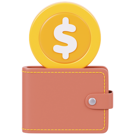 Wallet  3D Icon