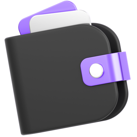 Wallet  3D Icon