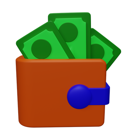 Wallet  3D Icon