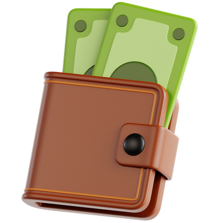 Wallet  3D Icon