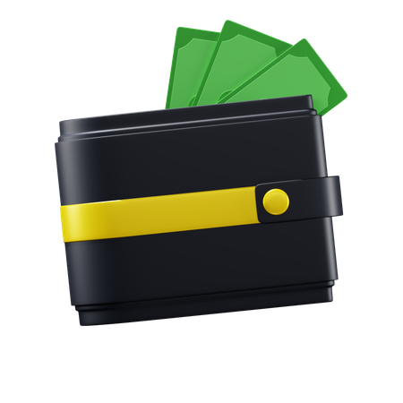 Wallet  3D Icon