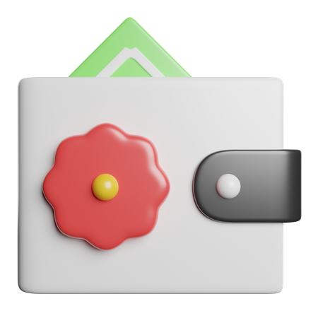 Wallet  3D Icon