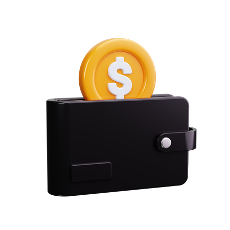 Wallet  3D Icon
