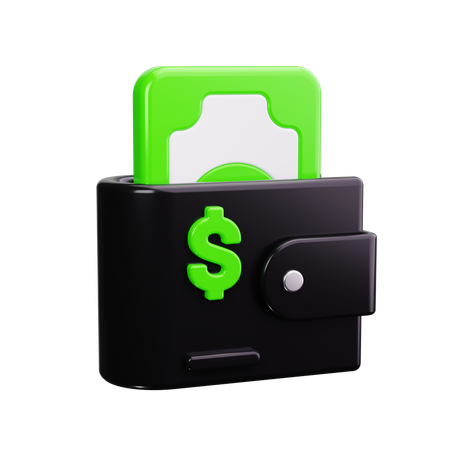 Wallet  3D Icon