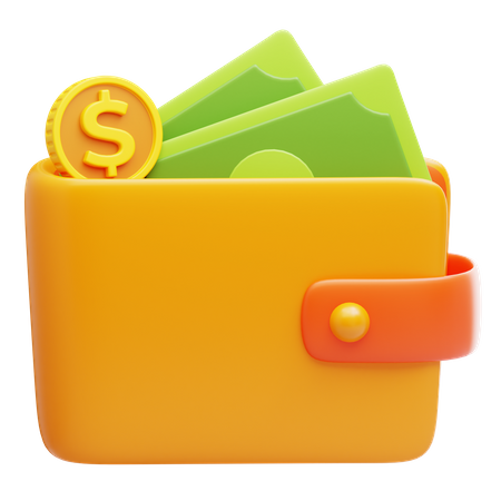 Wallet  3D Icon