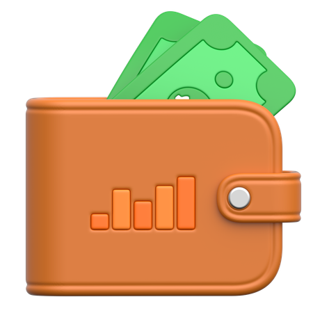 Wallet  3D Icon