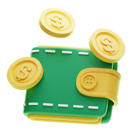 Wallet  3D Icon