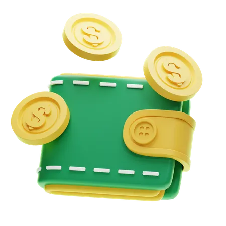 Wallet  3D Icon