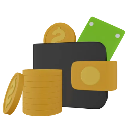 Wallet  3D Icon