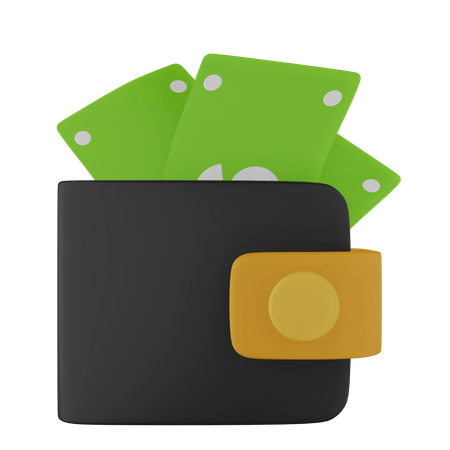 Wallet  3D Icon