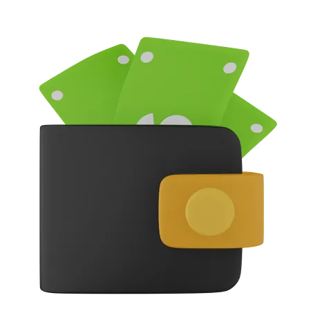 Wallet  3D Icon