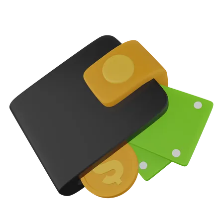 Wallet  3D Icon