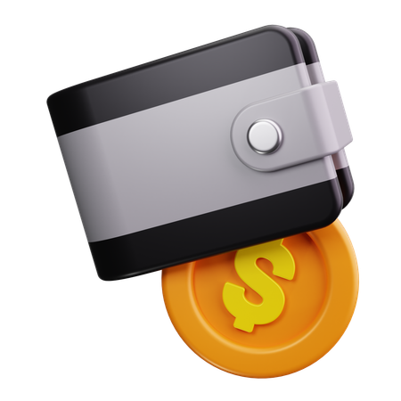 Wallet  3D Icon