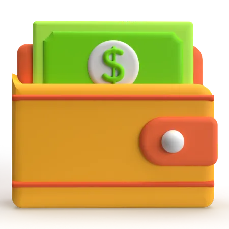 Wallet  3D Icon