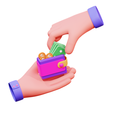 Wallet  3D Icon