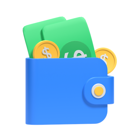 Wallet  3D Icon