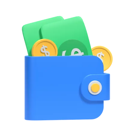 Wallet  3D Icon