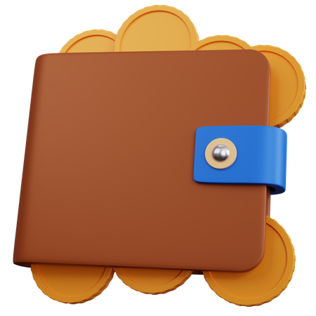 Wallet  3D Icon