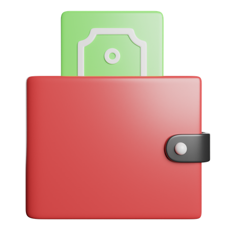 Wallet  3D Icon