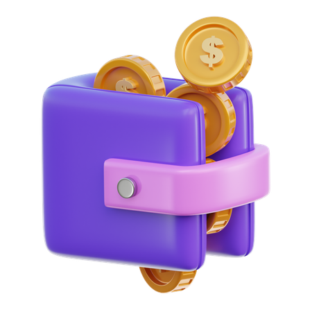 Wallet  3D Icon