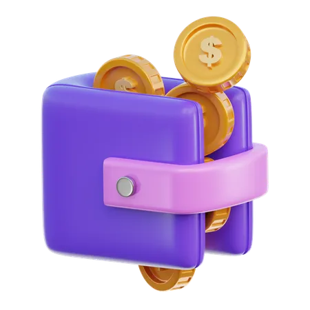 Wallet  3D Icon