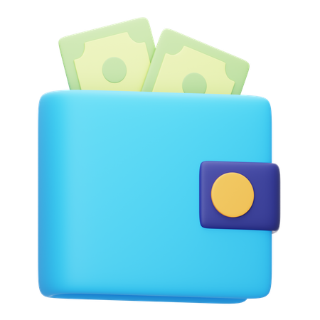 Wallet  3D Icon