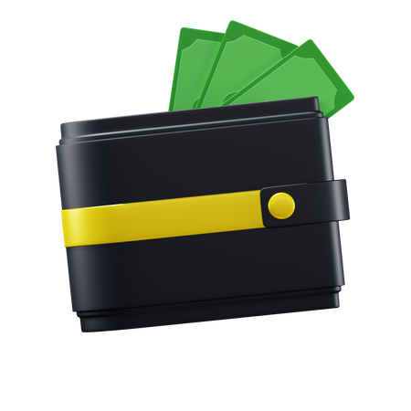 Wallet  3D Icon