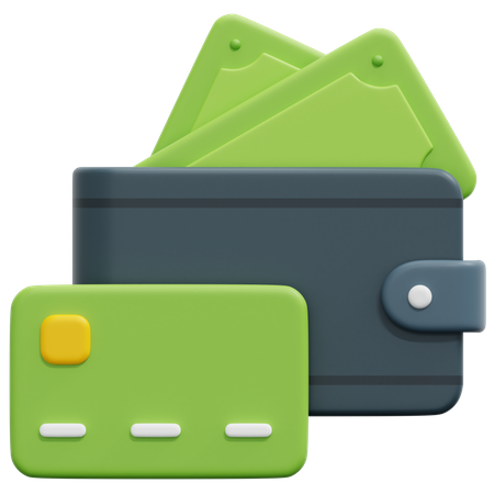 Wallet  3D Icon