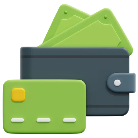 Wallet  3D Icon