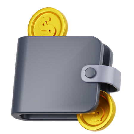 Wallet  3D Icon