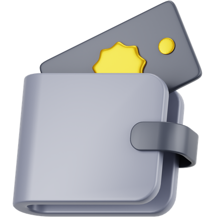 Wallet  3D Icon