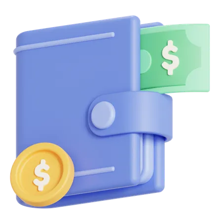 Wallet  3D Icon