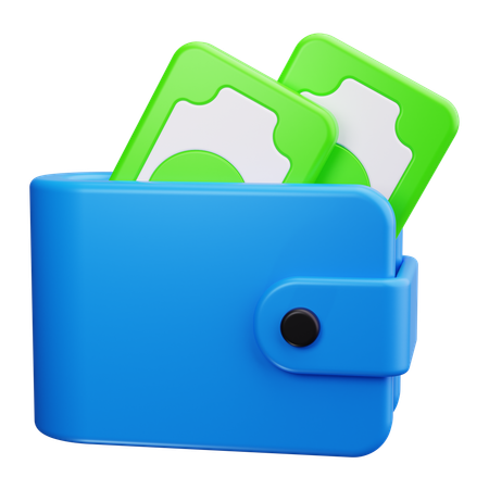 Wallet  3D Icon