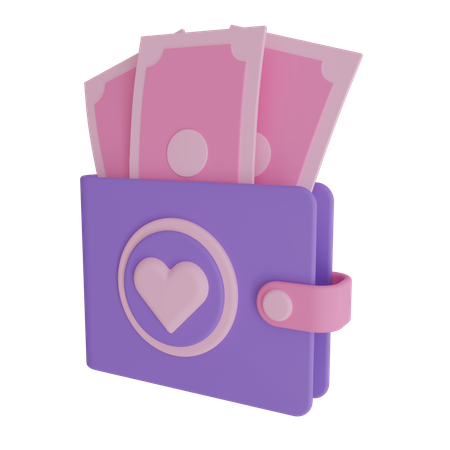 Wallet  3D Icon