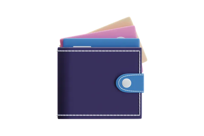 Wallet  3D Icon