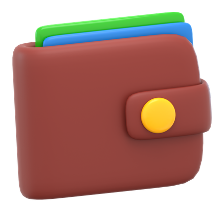 Wallet  3D Icon