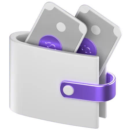 Wallet  3D Icon