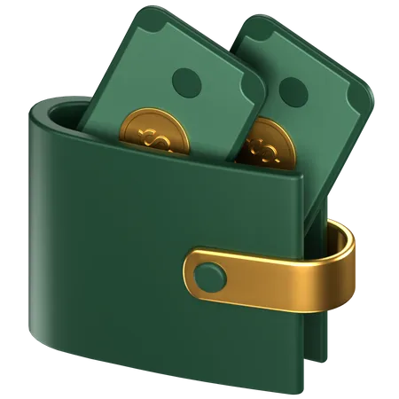 Wallet  3D Icon