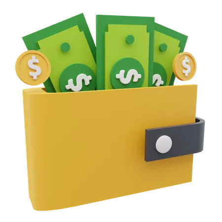 Wallet  3D Icon