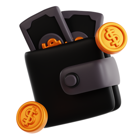 Wallet  3D Icon