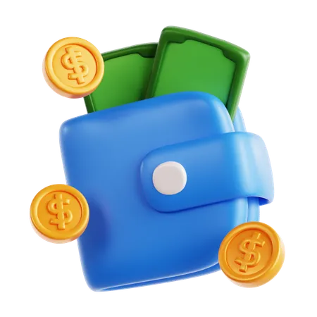 Wallet  3D Icon