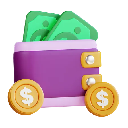 Wallet  3D Icon