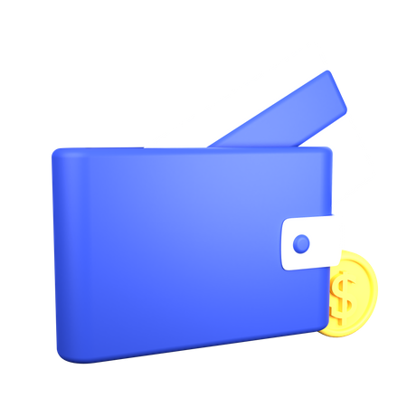 Wallet  3D Icon