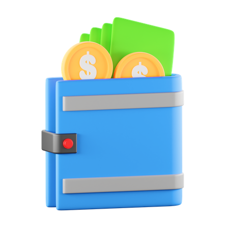 Wallet  3D Icon