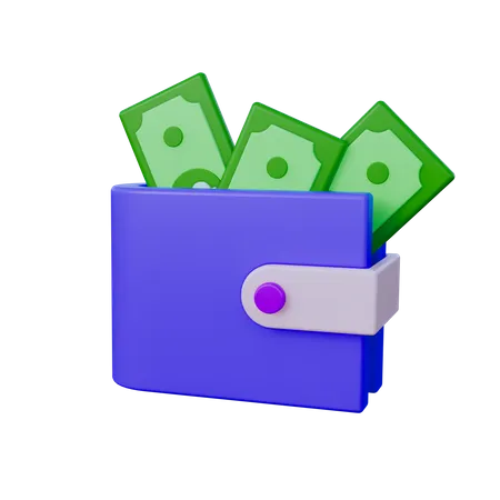 Wallet  3D Icon