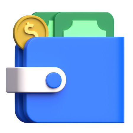 Wallet  3D Icon