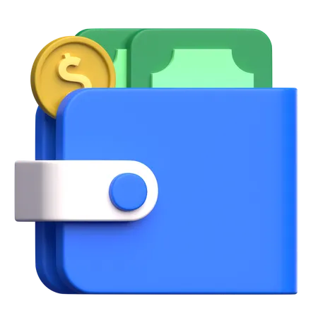 Wallet  3D Icon